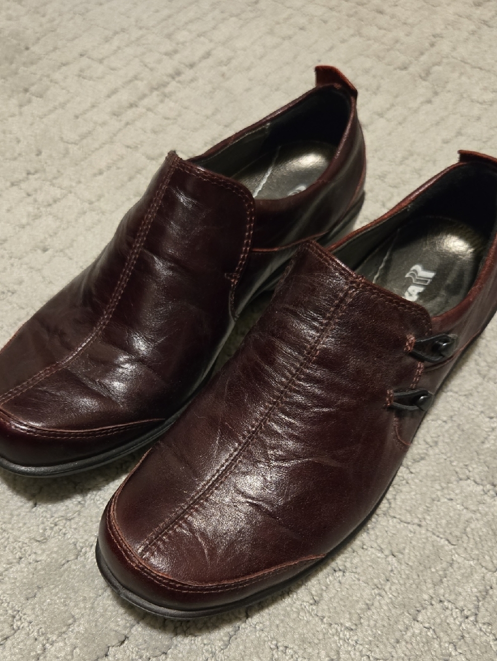 Romika Brown Slip On Shoes
